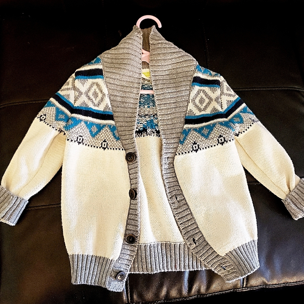 Boys sweater cardigan